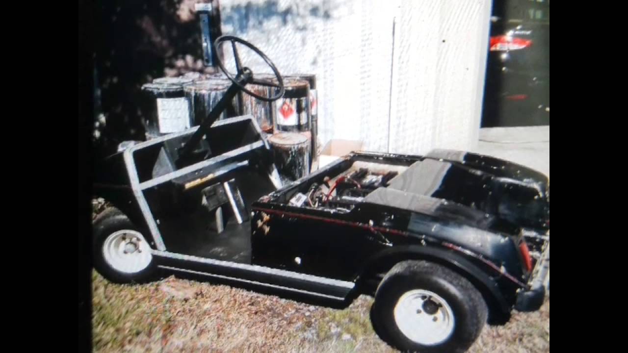 Golf Cart Transformation! (from junk to New) YouTube