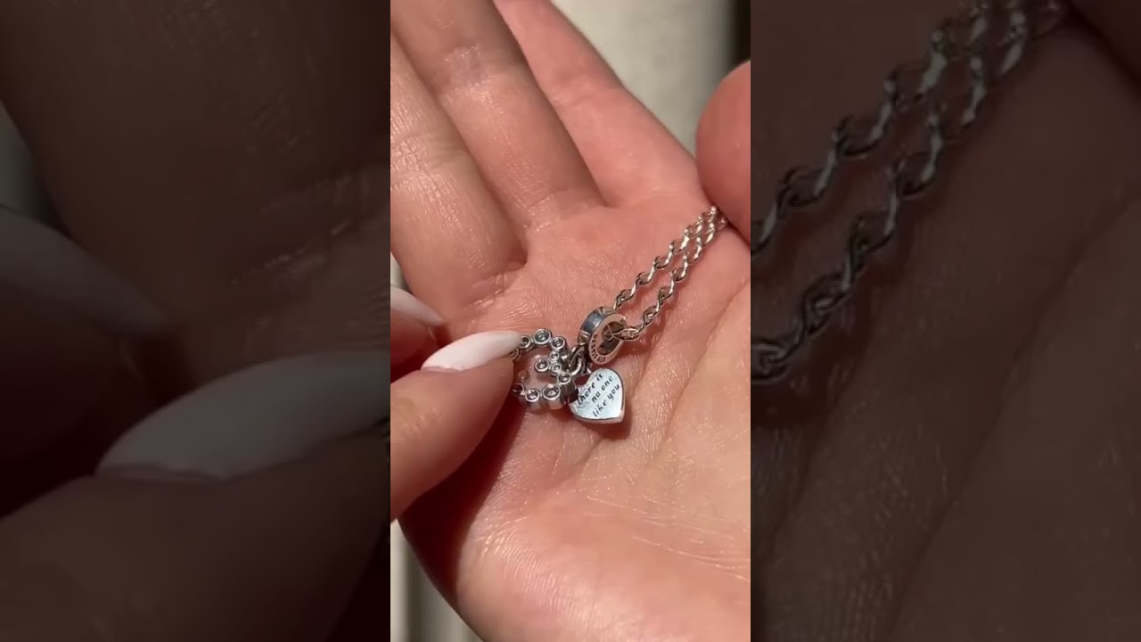 Jewellery of the Week: Sparkling Heart Double Dangle Charm 💎 