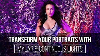 Transform Your Studio Portraits with Mylar and Continuous Lighting