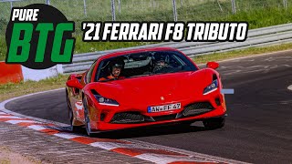 [4K] POV Ferrari F8 Tributo PURE driving on Nürburgring Nordschleife