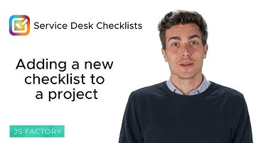 Adding a new Checklist to your Jira project