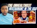 🇬🇧BRIT Reacts To THE UNHEALTHIEST RESTAURANT IN AMERICA!