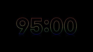95 Minute Timer - Color & Line