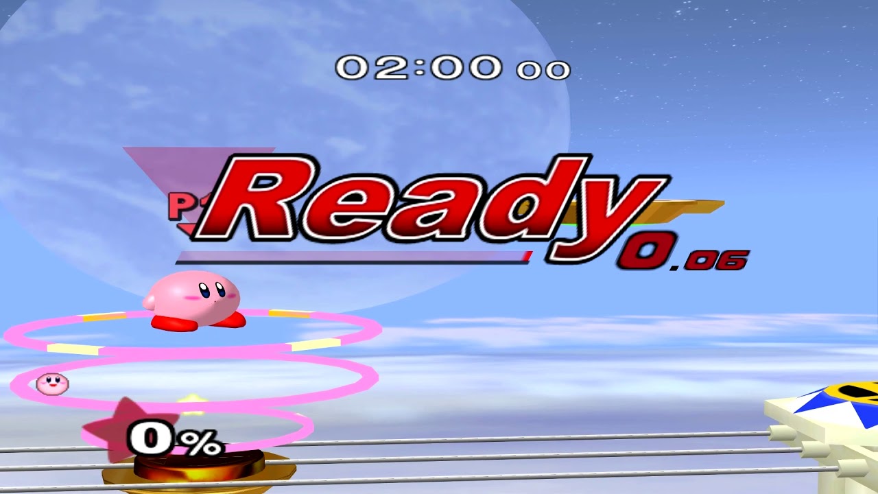 Super Smash Bros Melee (GCN) Classic - Kirby