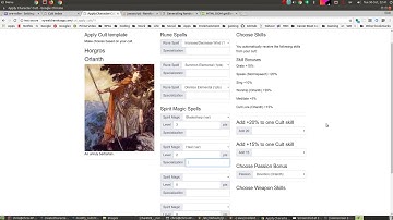 Runequest Character App Demo