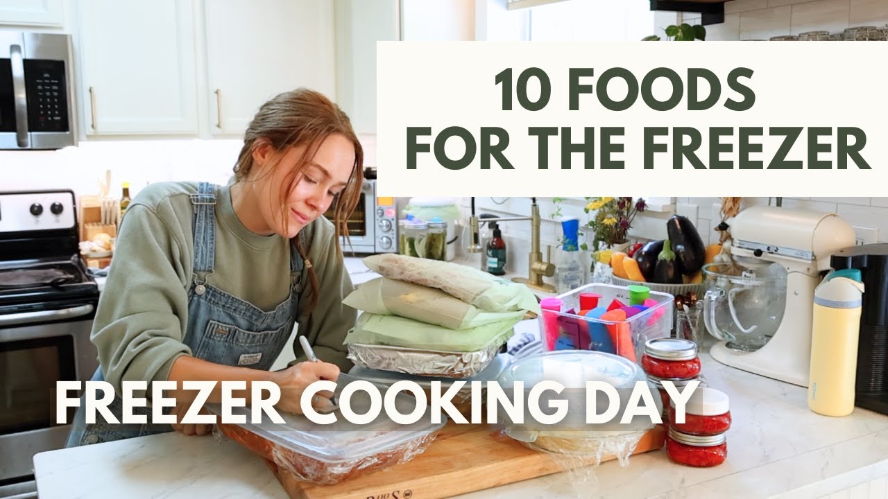 10 Homemade freezer meals so my family can enjoy slower days