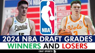 2024 NBA Draft Grades For All 30 Teams | Biggest Winners & Losers + Complete Round 1 Results