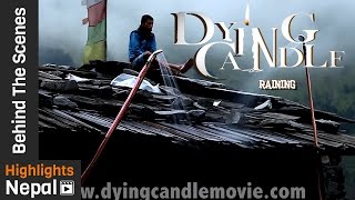 Behind The Scenes - Working With Rain | New Nepali Movie DYING CANDLE 2017/2073