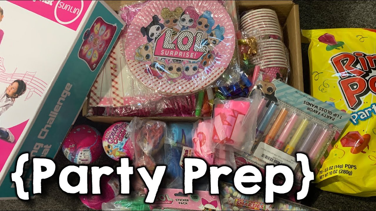 Little Girl Presents and Party Prep...LIVE! YouTube