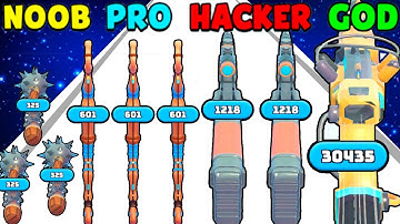 NOOB vs PRO vs HACKER vs GOD in Gun Fest