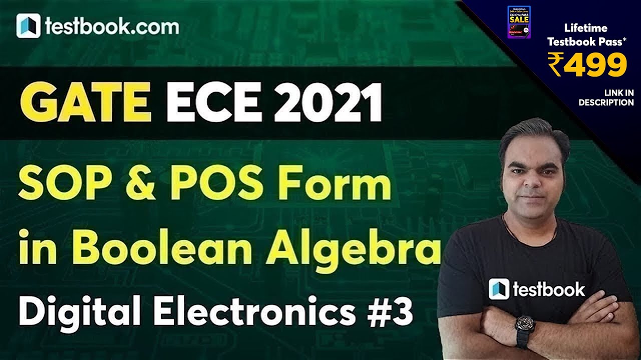 GATE ECE 2021 | SOP and POS Boolean Algebra | GATE Digital Electronics ...