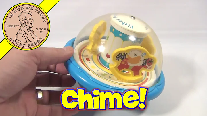 Fisher-Price Rolly Polly Chime Ball #1156, 1991