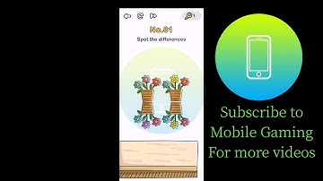 Brain Out Level 81 - Spot the differences