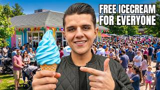 I Gave 2,000 People Free Ice Cream and Shut Down the City