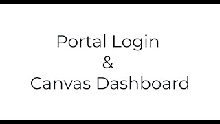 New Portal find Canvas OC