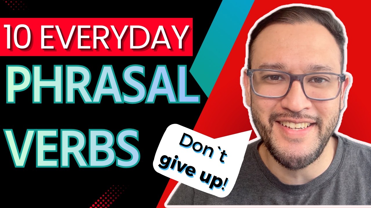 10 Phrasal Verbs em Inglês que Você Precisa Saber | Aula Completa com Exemplos