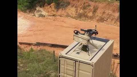 Container Based Remote Weapon System