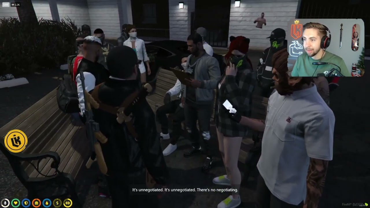 Mr K Gets Called to Hydra Pit by Ramee The Gang Leader for The Negotiation | GTA RP NoPixel 3.0