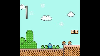 ロックマン　マリオステージ（MegamanNX）