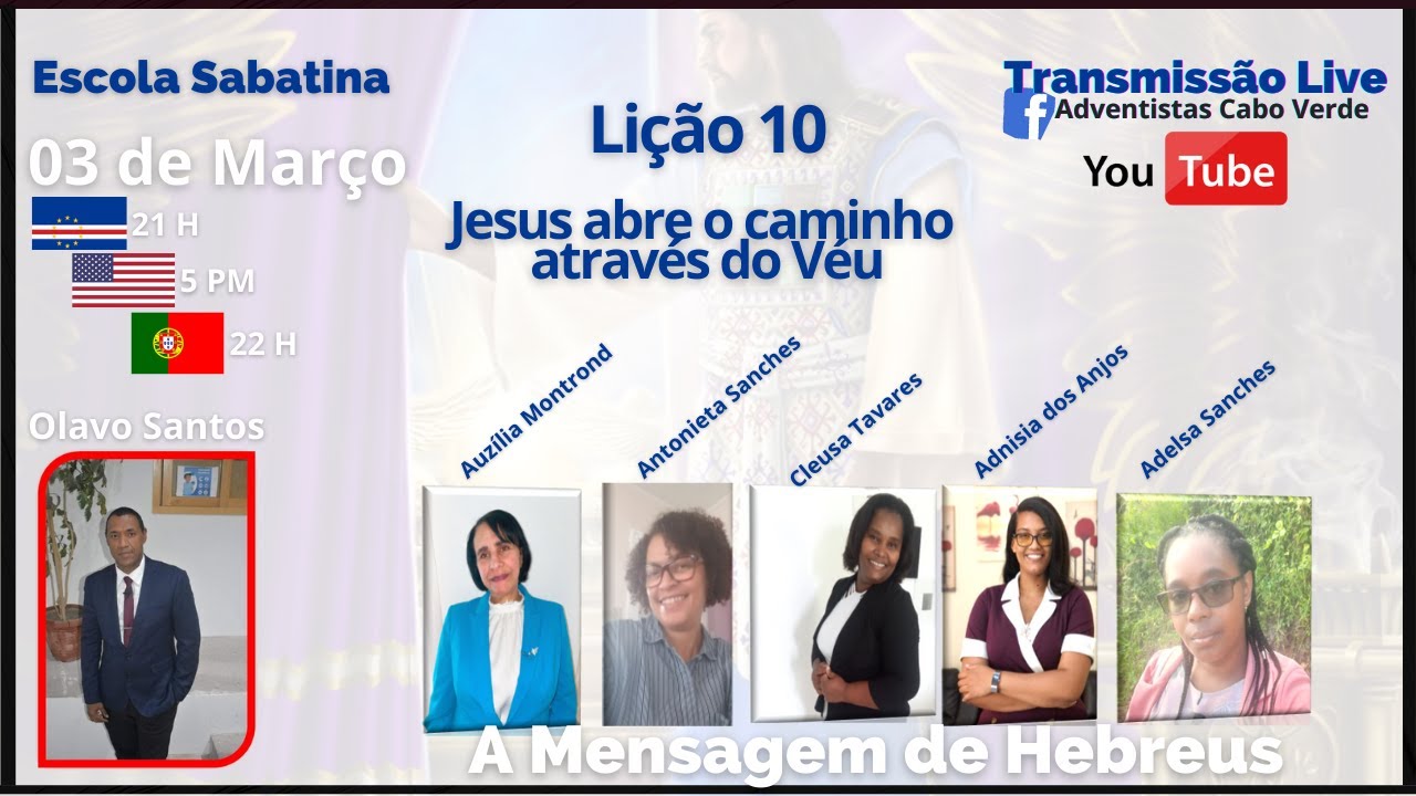 JESUS ABRE O CAMINHO ATRAVÉS DO VÉU