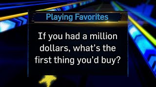 Playing Favorites: What Would You Do With a Million Dollars?