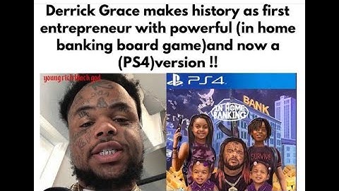 Mogul Moves: Derrick Grace In Home Banking Video Game (PS4)