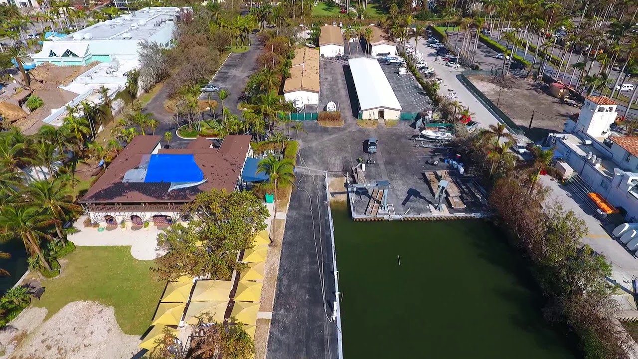 Biscayne Bay Yacht Club BBYC/ Post Irma 2017 Drone YouTube
