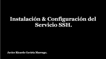 Instalación y Configuración del servicio SSH en Windows Server 2012 R2.