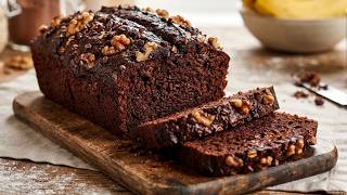 Healthy Chocolate Banana Bread | No Refined Sugar | Easy Oatmeal Breakfast Bread | Soft & Moist screenshot 4
