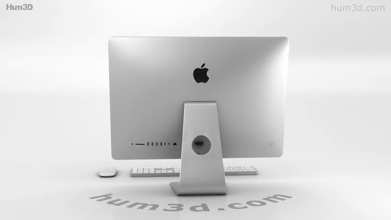 Apple iMac 21.5-inch (2017) Retina 4K 3D model by 3DModels.org