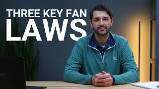Three Key Fan Laws Explained: Airflow vs. Static Pressure vs. Horsepower