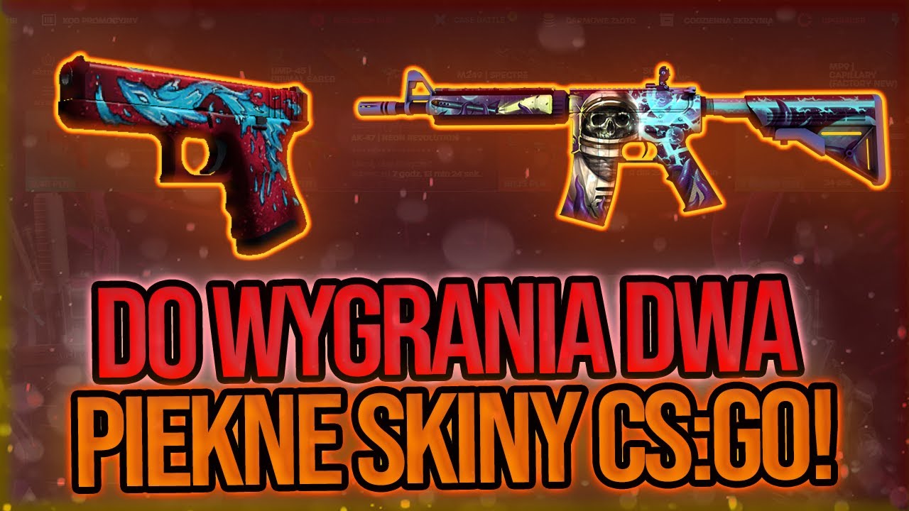 GLOCK WATER ELEMENTAL I M4A4 DESOLATE SPACE DLA KAŻDEGO W CS:GO! - YouTube