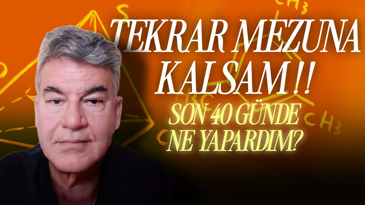 Tekrar Mezuna Kalsam 40 Günde NE YAPARDIM?