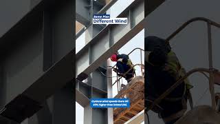 The impact of wind conditions on steel structures #warehouse #factory #workshop #steelbuildings