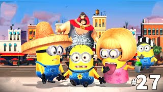 Minion rush Tortilla Chip Hat minion Mom minion Referee minion Vampire minion at Downtown Lv.187-192 screenshot 5