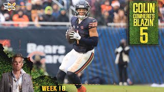 Blazin' 5: Bears upset Packers, Bills clinch AFC East highlight Colin's Week 18 picks | THE HERD