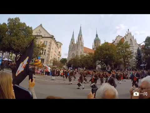 2018慕尼黑啤酒节开幕式游行Munich Octoberfest 啤酒節開幕式遊行