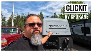 Bigfoot Travel Trailer at ClickIt RV Spokane #rv #traveltrailer #spokane