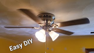 How to Install Flush Mount Ceiling Fan