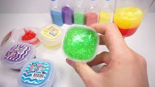 How To Make Cocktail Glitter Rainbow Slime Clay DIY 반짝이 칵테일 무지개 슬라임 액체괴물 만들기 How To Make Cocktail Glitter Rainbow Slime Clay DIY 반짝이 칵테일 무지개 슬라임 액체괴물 만들기