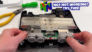 How to Disassemble, Clean, and Reassemble Your N64 Console!!! Nintendo 64 Restoration!