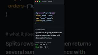 Pandas groupby | Named Aggregation One Liner