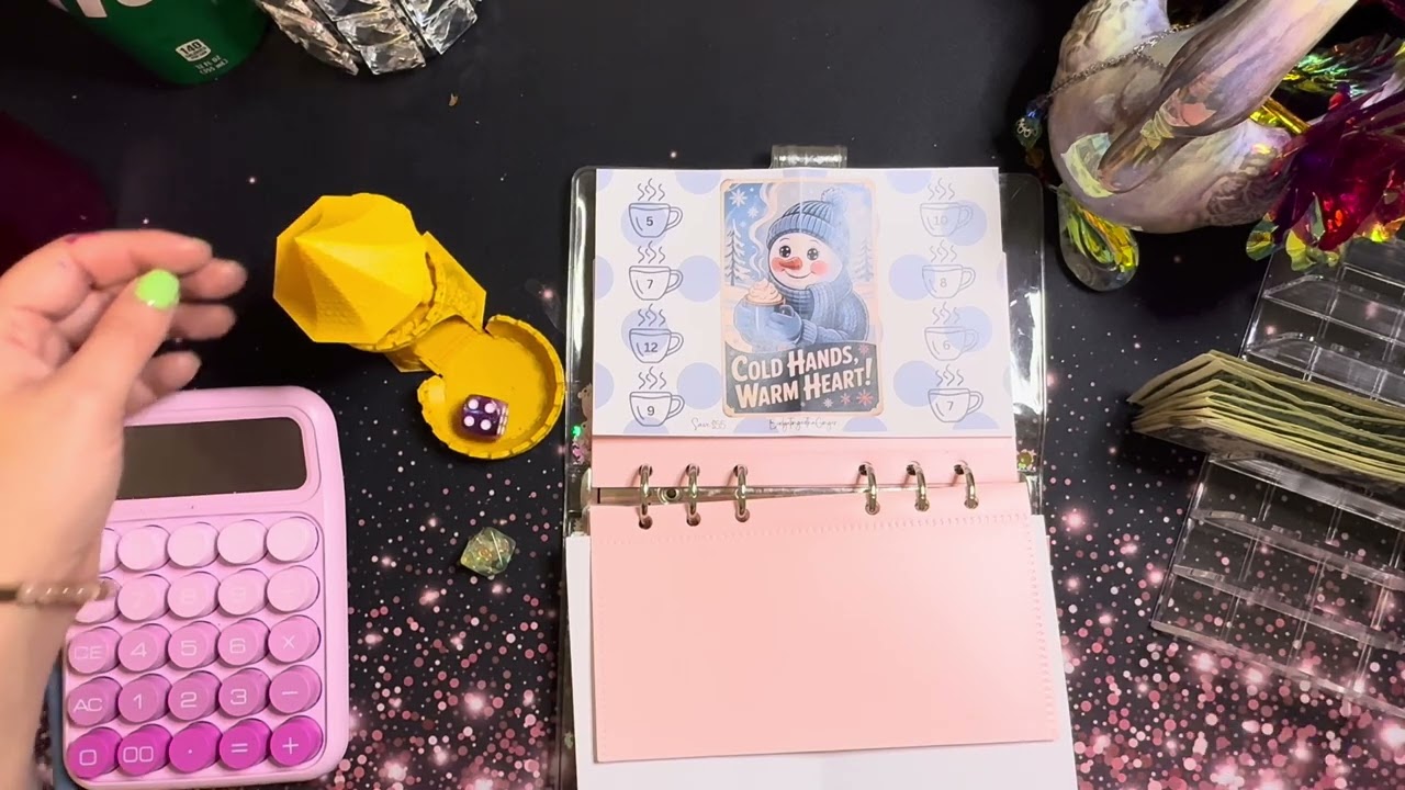 Christmas Savings Binder and January Count up