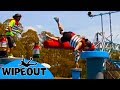 Who will be the last one standing | Funny Clip | Wipeout Official