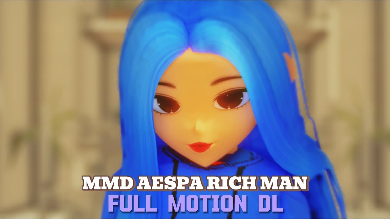 [MMD x Roblox x Motion DL] aespa 에스파 'Rich Man' Dance Full Motion DL