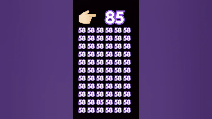 find the number 85 #puzzle #geniusmindset #maths #mathstricks #iqtest #mathpuzzle #numbergame