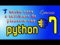 De cero a software de pizzeria con python - Ejercicio No 7