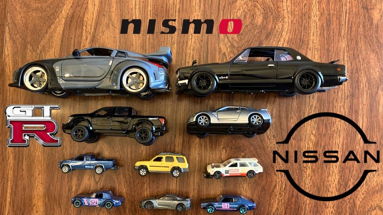 Nissan and Datsun Diecast Cars: 350Z, Titan, Skyline GT-R, Xterra, Maxima, Fairlady 2000