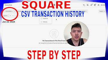 ✅  How To Download Square CSV Transaction History 🔴