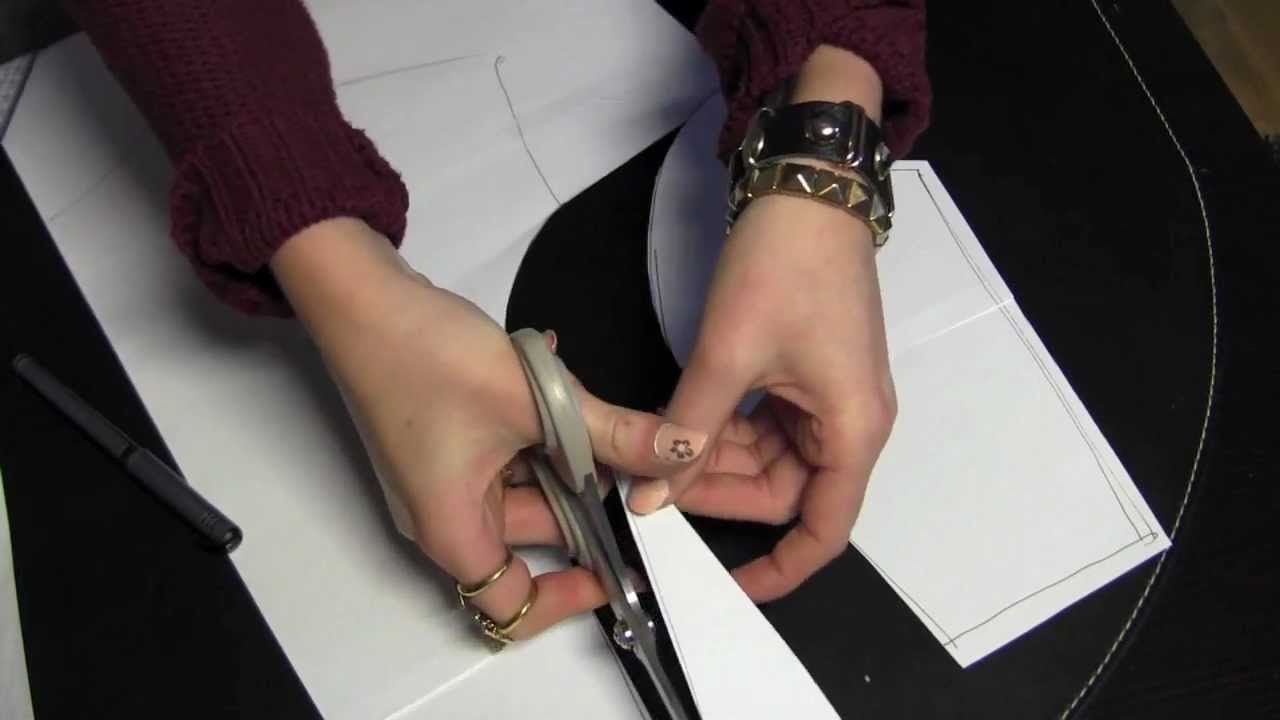 How to make a peplum shirt; Part 1- Pattern making (difficult)